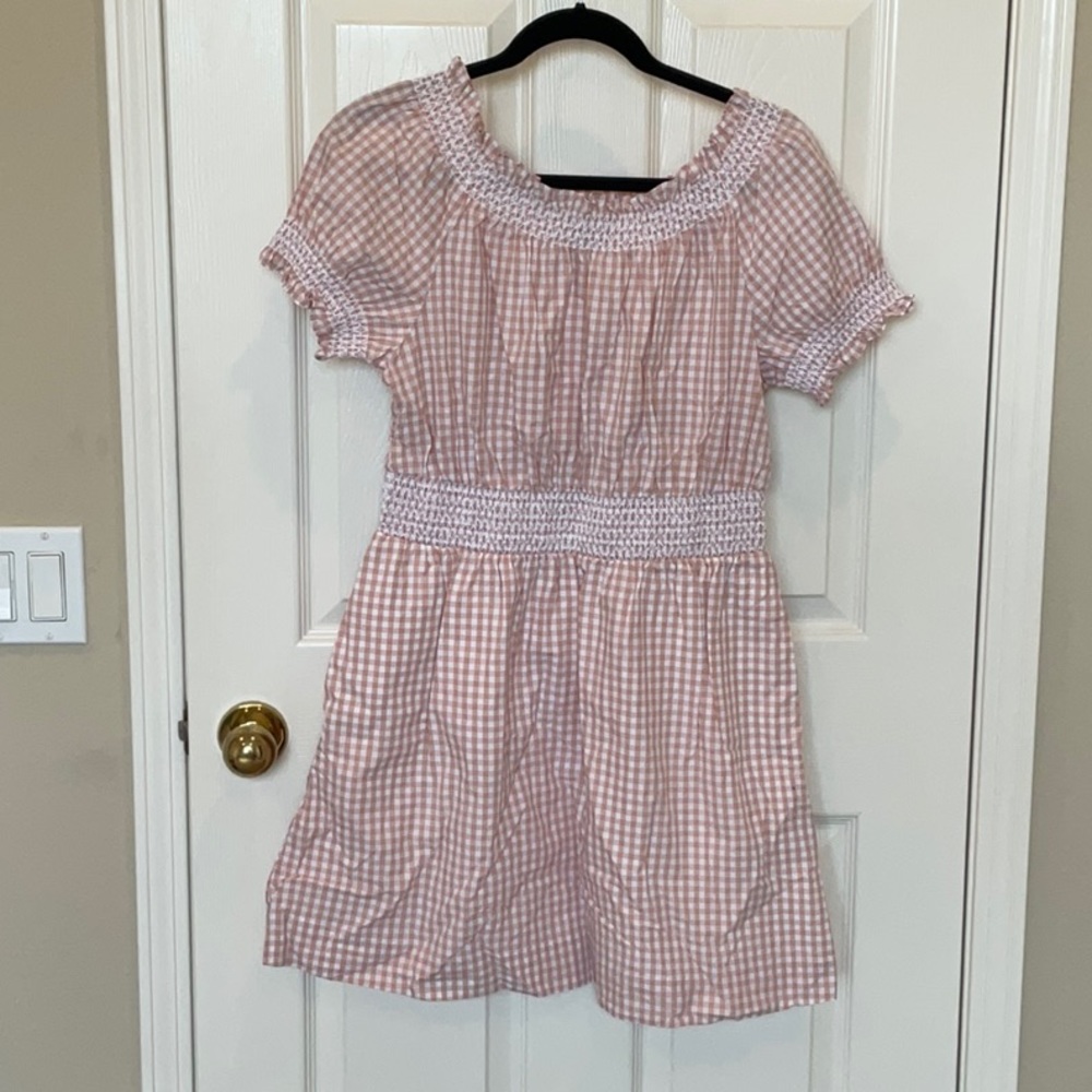 Brand NWOT J Crew gingham dress. Size S